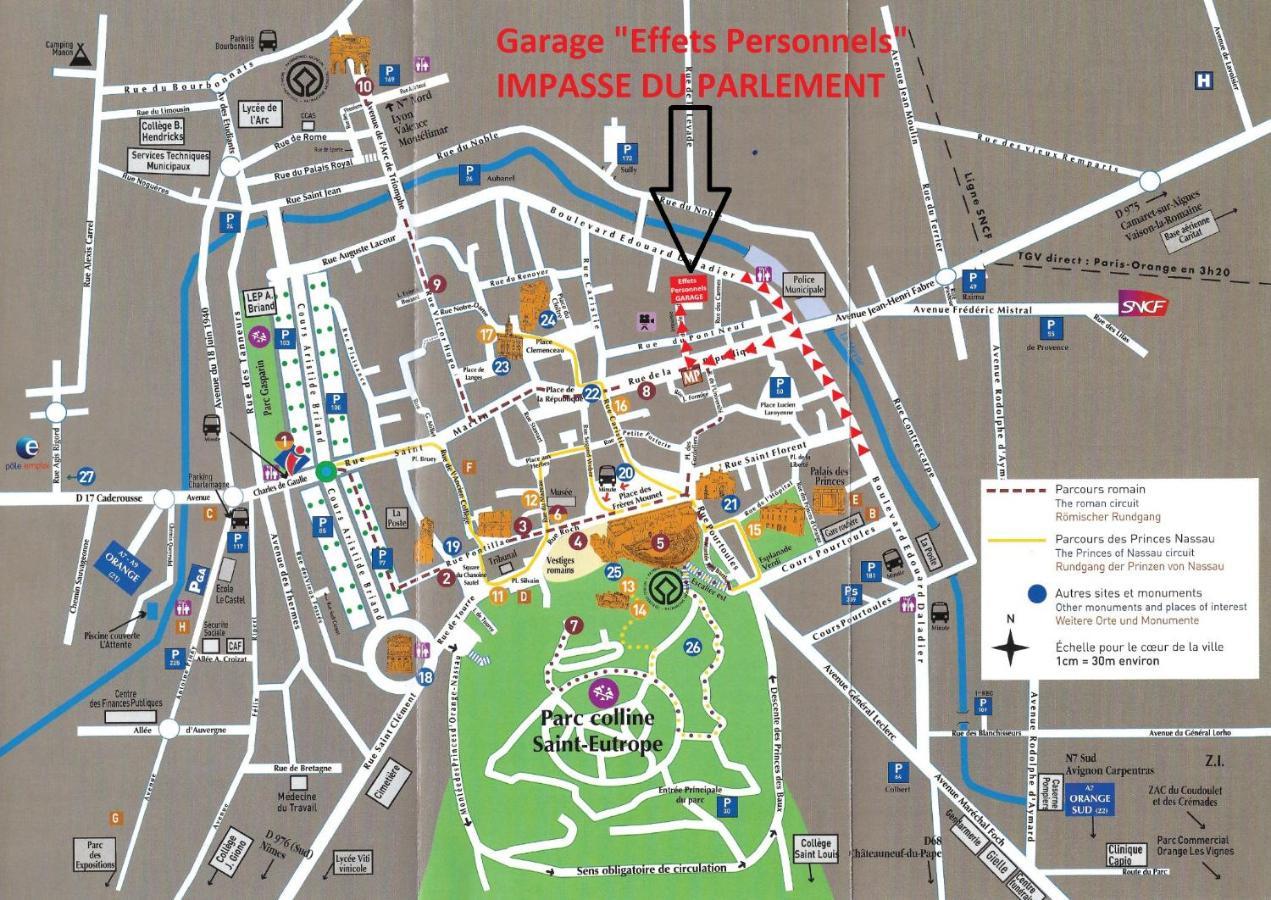Effets Personnels Hotel โอรองช์ ภายนอก รูปภาพ